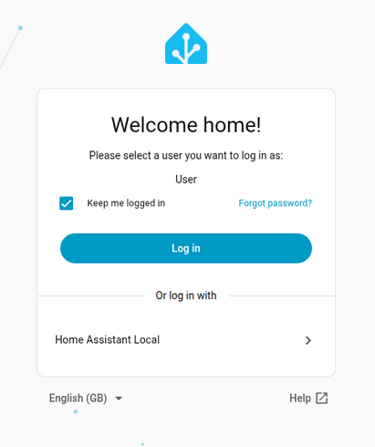 user login