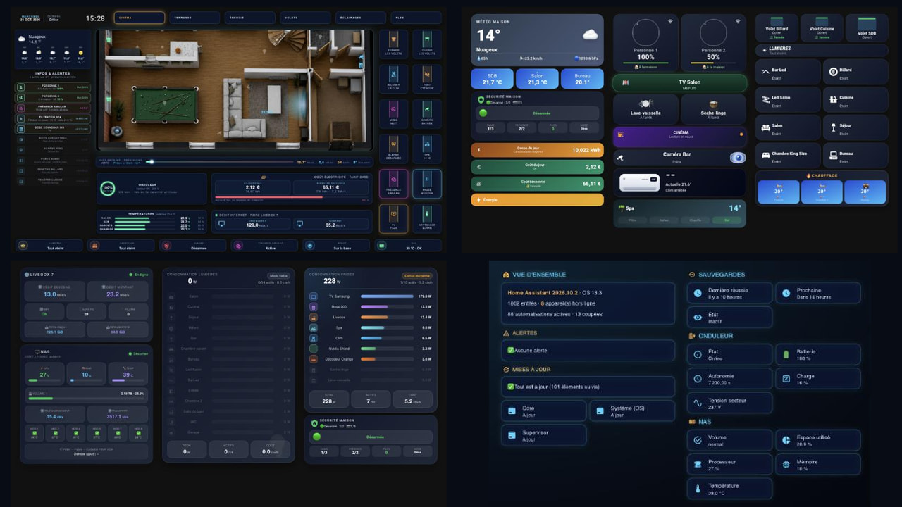 [Dashboard] NEON – a glowing, animated Lovelace dashboard (paid ...