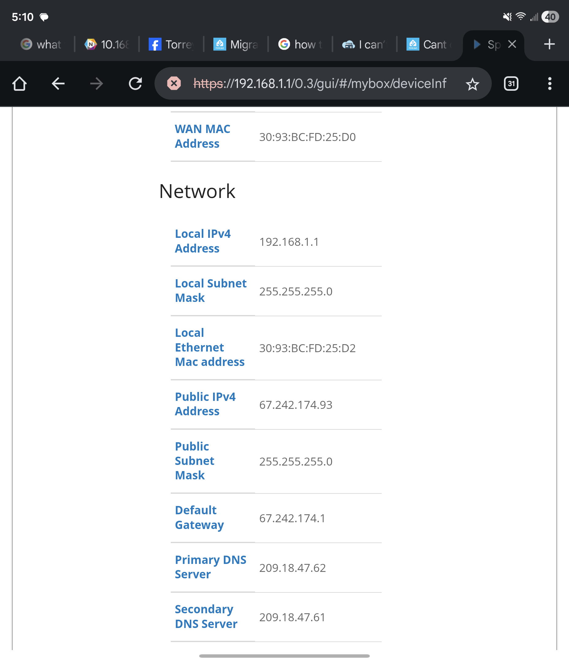 Cant connect to HA after router swap - Configuration - Home Assistant ...