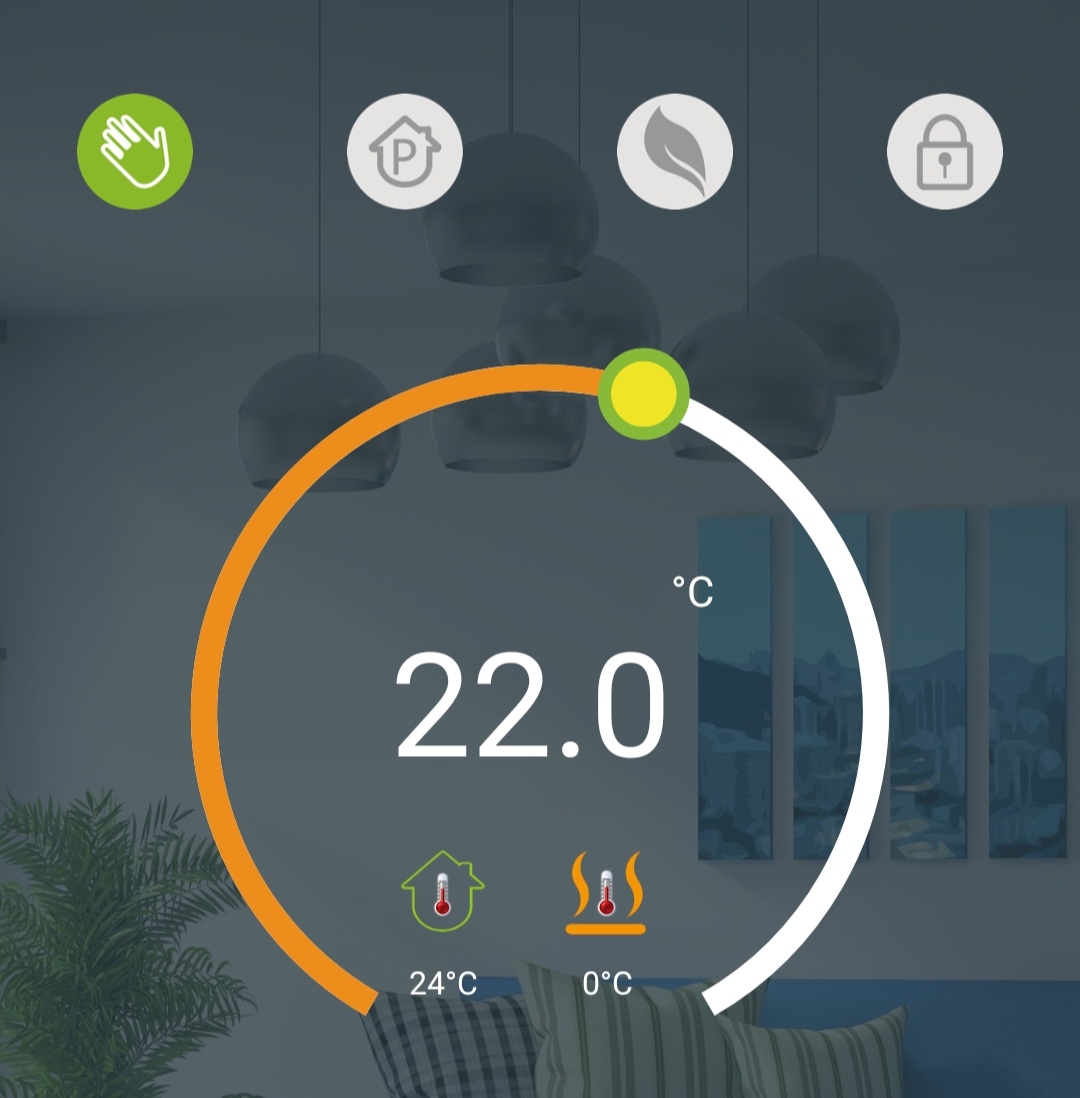 Tuya Thermostat MOES BHT002 not show output state , Configuration