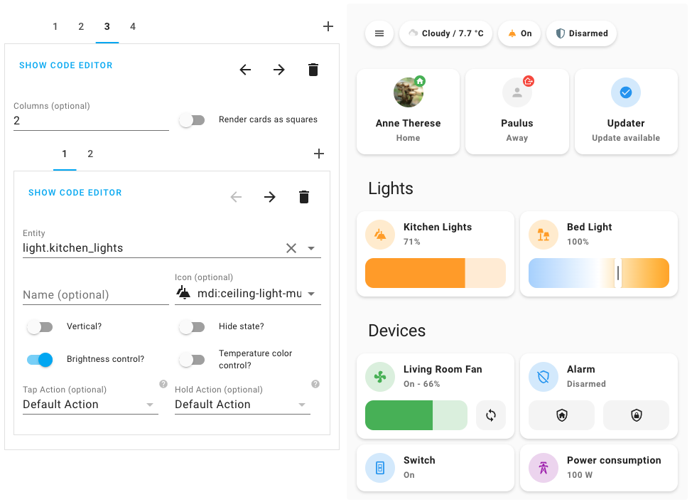 Mushroom Cards Build A Beautiful Dashboard Easily Share Your 