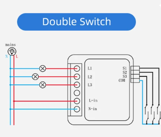 Wiring 3gang 2way switch - Hardware - Home Assistant Community