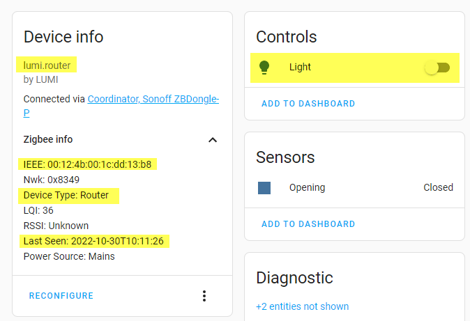 Can't find added ZHA device - Zigbee - Home Assistant Community