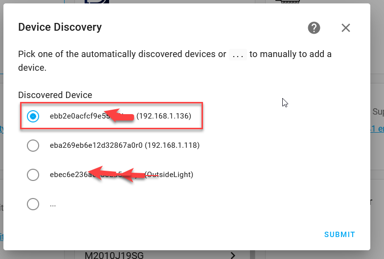 I got a problem when I try to add anothor tuya switch on Local Tuya ...
