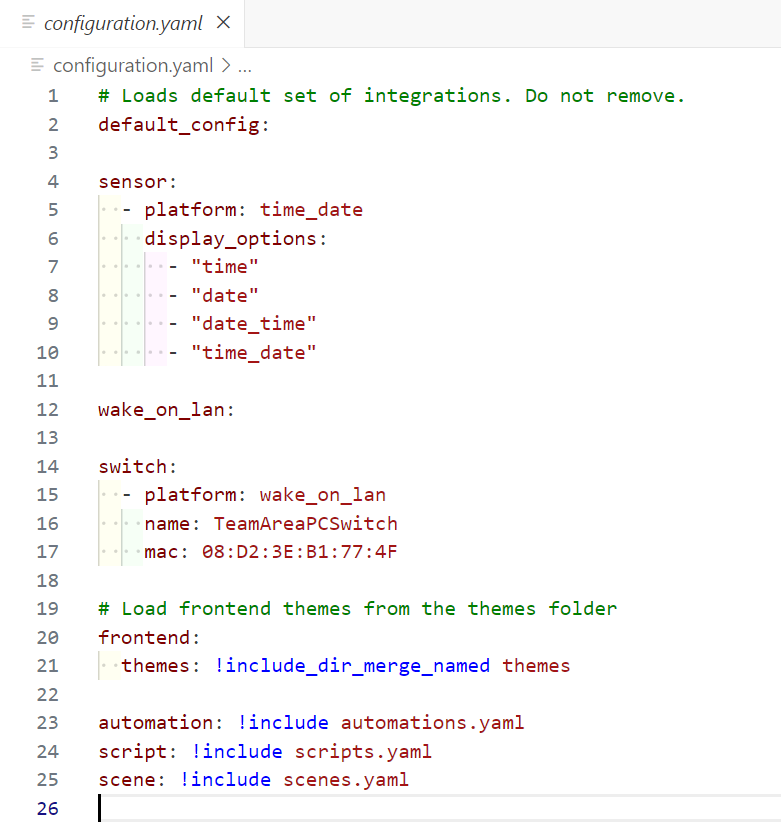 Date and Time added to configuration.yaml - not showing in frontend ...