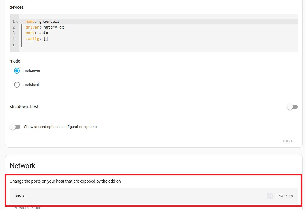 Nut Config How to configure NUT? - Page 3 - Configuration - Home Assistant Community