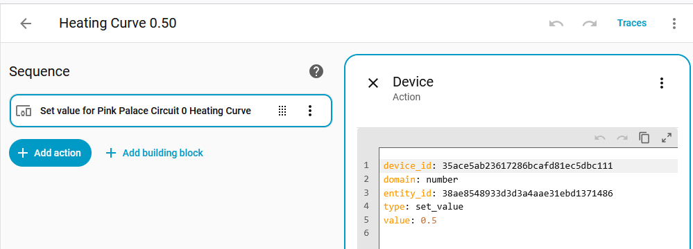 Creating automation for different temperatures running different ...