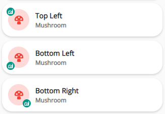 mushroom template badge